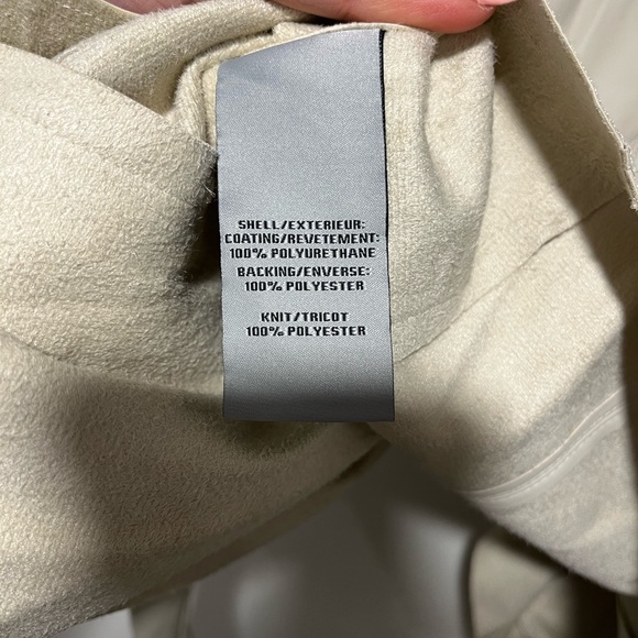 Bagatelle Cream Leather Jacket - Picture 5 of 5